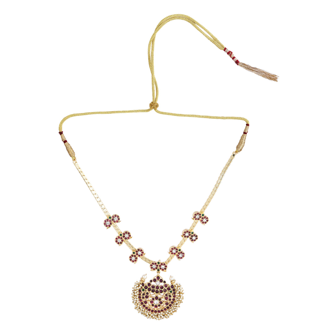 22k Gold Plated Kanchan Somalata Necklace