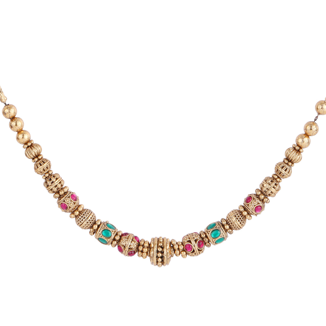 22k Gold Plated Kanchan Suvarnarekha Necklace