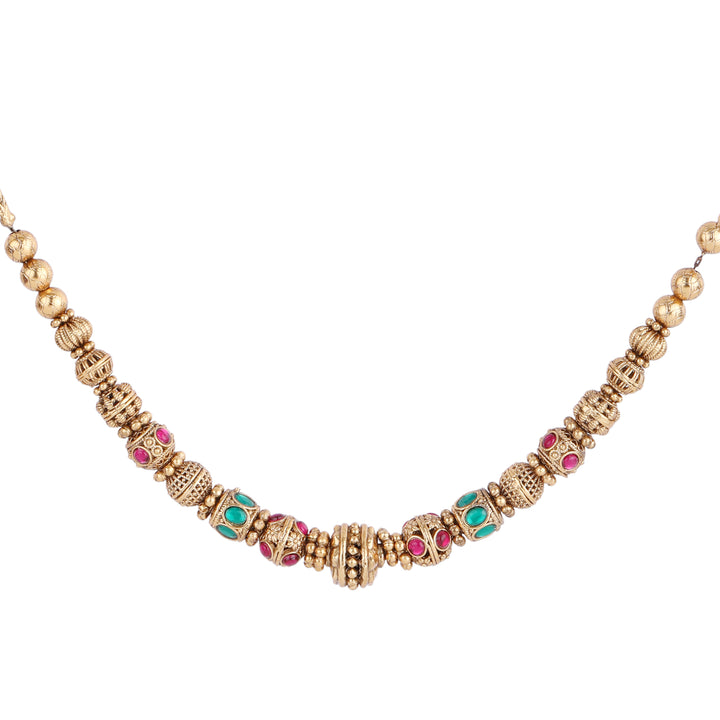 22k Gold Plated Kanchan Suvarnarekha Necklace