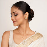 22k Gold Plated Ridhi Sundari Pendant Set