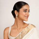 22k Gold Plated Ridhi Vartula Pendant Set