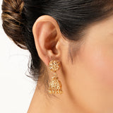 22k Gold Plated Sunheri Heer Necklace Set