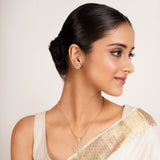 22k Gold Plated Ridhi Amritika Pendant Set