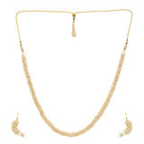 22k Gold Plated Sunheri Rajsi Necklace Set