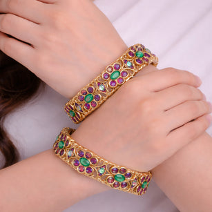 22k Gold Plated Kangan Tanirika Bangle