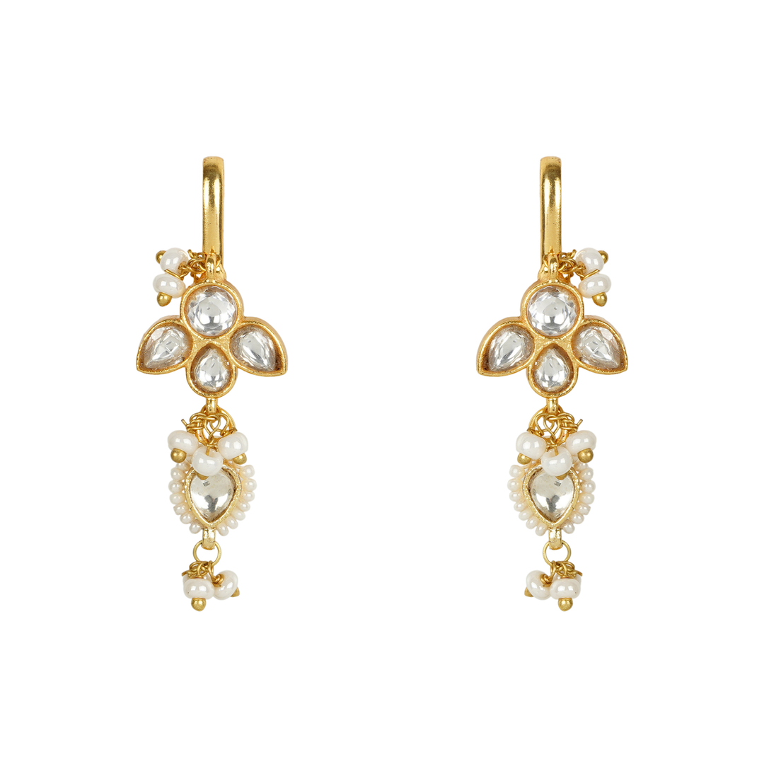 22k Gold Plated Karnika Mauree Earcuff