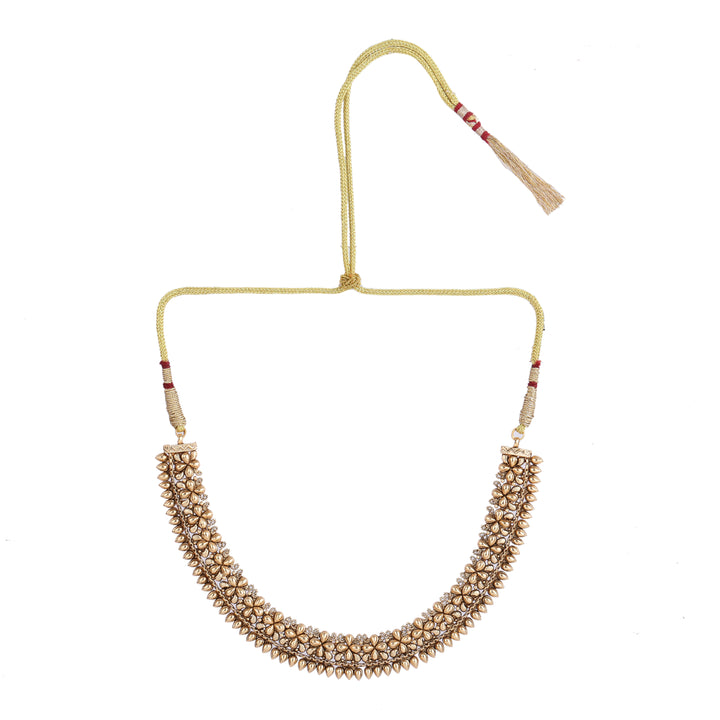 22k Gold Plated Kanchan Indrani Necklace Set