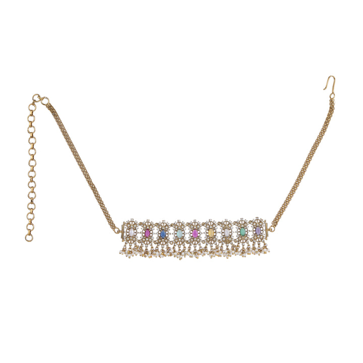 22k Gold Plated Kanchan Ishani Choker Set