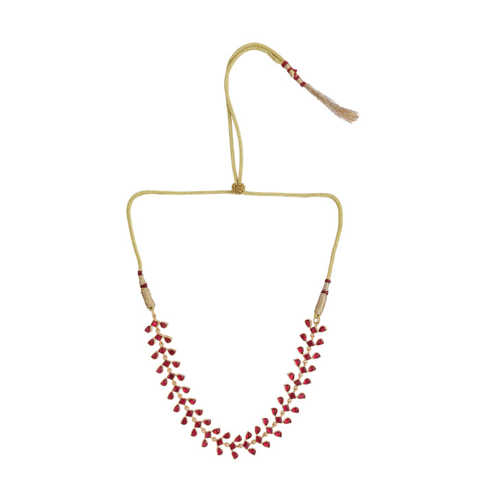 22k Gold Plated Kanchan Kalyani Necklace Set