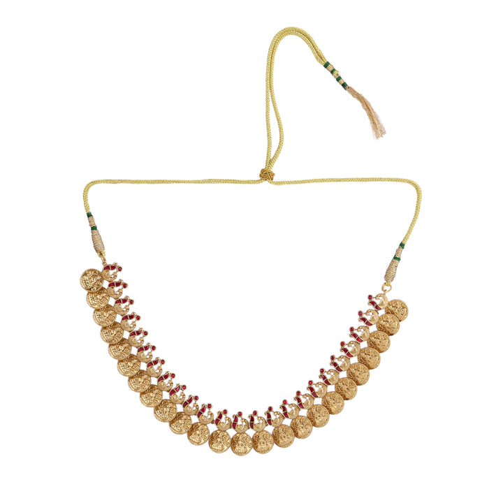 22k Gold Plated Kanchan Lajwanti Necklace Set