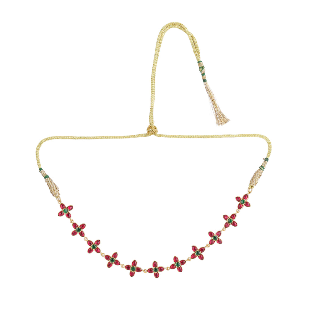 22k Gold Plated Kanchan Madhushree Necklace Set