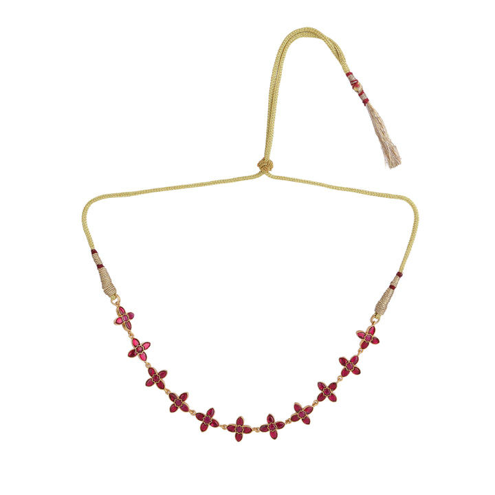 22k Gold Plated Kanchan Nalini Necklace Set
