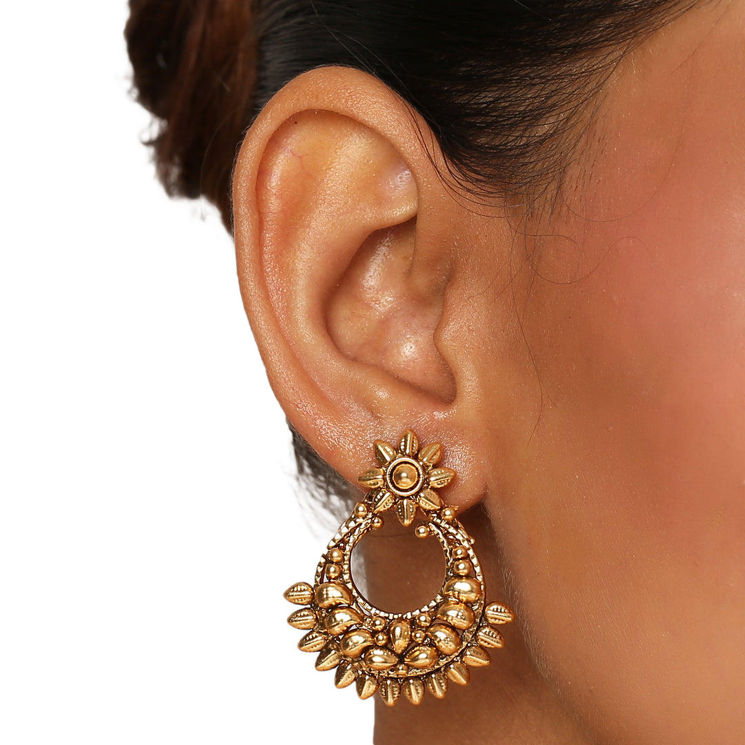 22k Gold Plated Kanchan Indrani Necklace Set