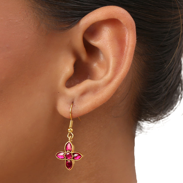 22k Gold Plated Kanchan Nalini Necklace Set