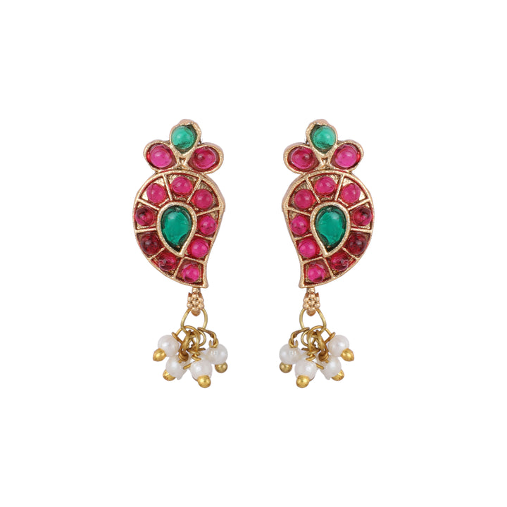 22k Gold Plated Kanchan Anupama Necklace Set