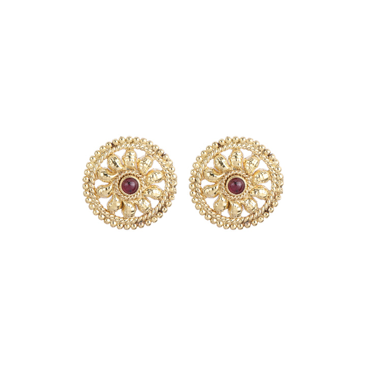 22k Gold Plated Kanchan Manjari Necklace Set