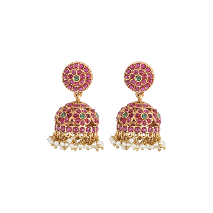 22k Gold Plated Kanchan Parameshwari Necklace Set