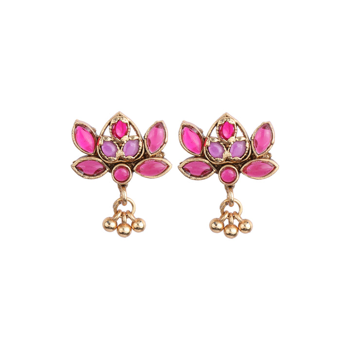 22k Gold Plated Kanchan Prabhadevi Necklace Set