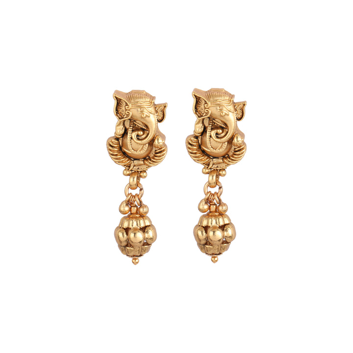 22k Gold Plated Kanchan Aruna Necklace Set