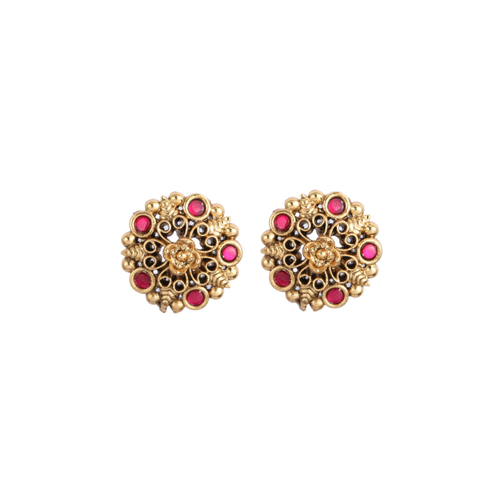 22k Gold Plated Kanchan Sharmishtha Necklace Set