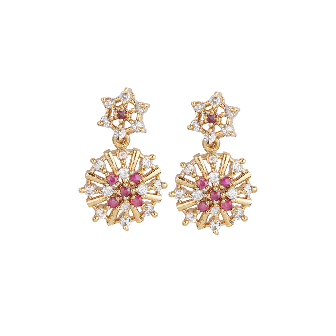 22k Gold Plated Kanchan Taravali Necklace Set