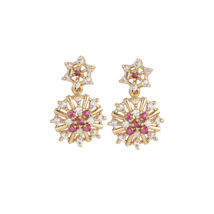 22k Gold Plated Kanchan Taravali Necklace Set