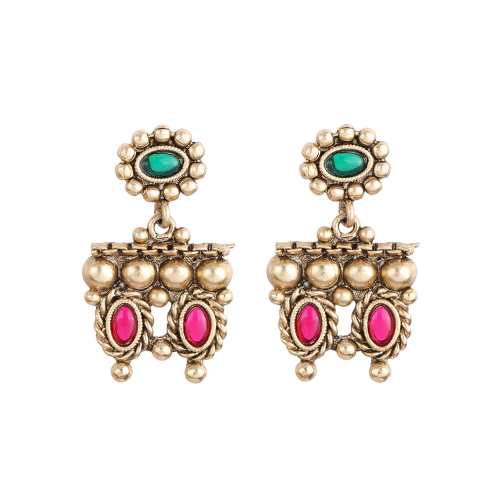 22k Gold Plated Kanchan Bhanupriya Necklace Set