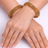 22k Gold Plated Kangan Ruvina Bangle