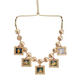 Leela 22k Gold Plated Necklace Set