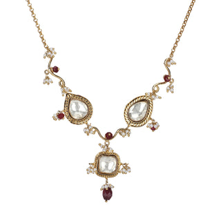 22k Gold Plated Kashvi Necklace Set