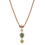 22k Gold Plated Jeevika Necklace Set