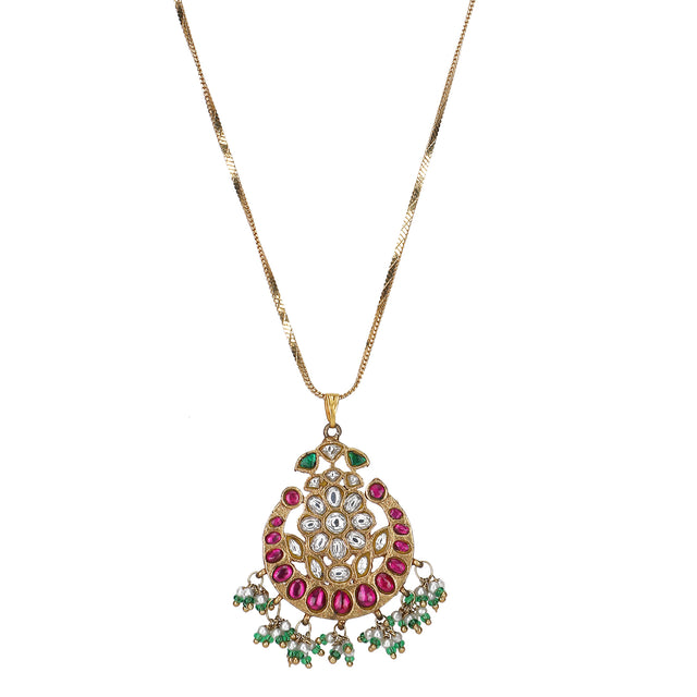 22k Gold Plated Ishani Necklace Set