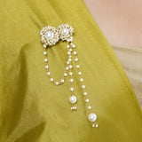 22k Gold Plated Mukta Gajalakshmi Broach