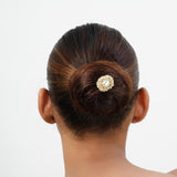 22k Gold Plated Mukta Hemaprabha Broach