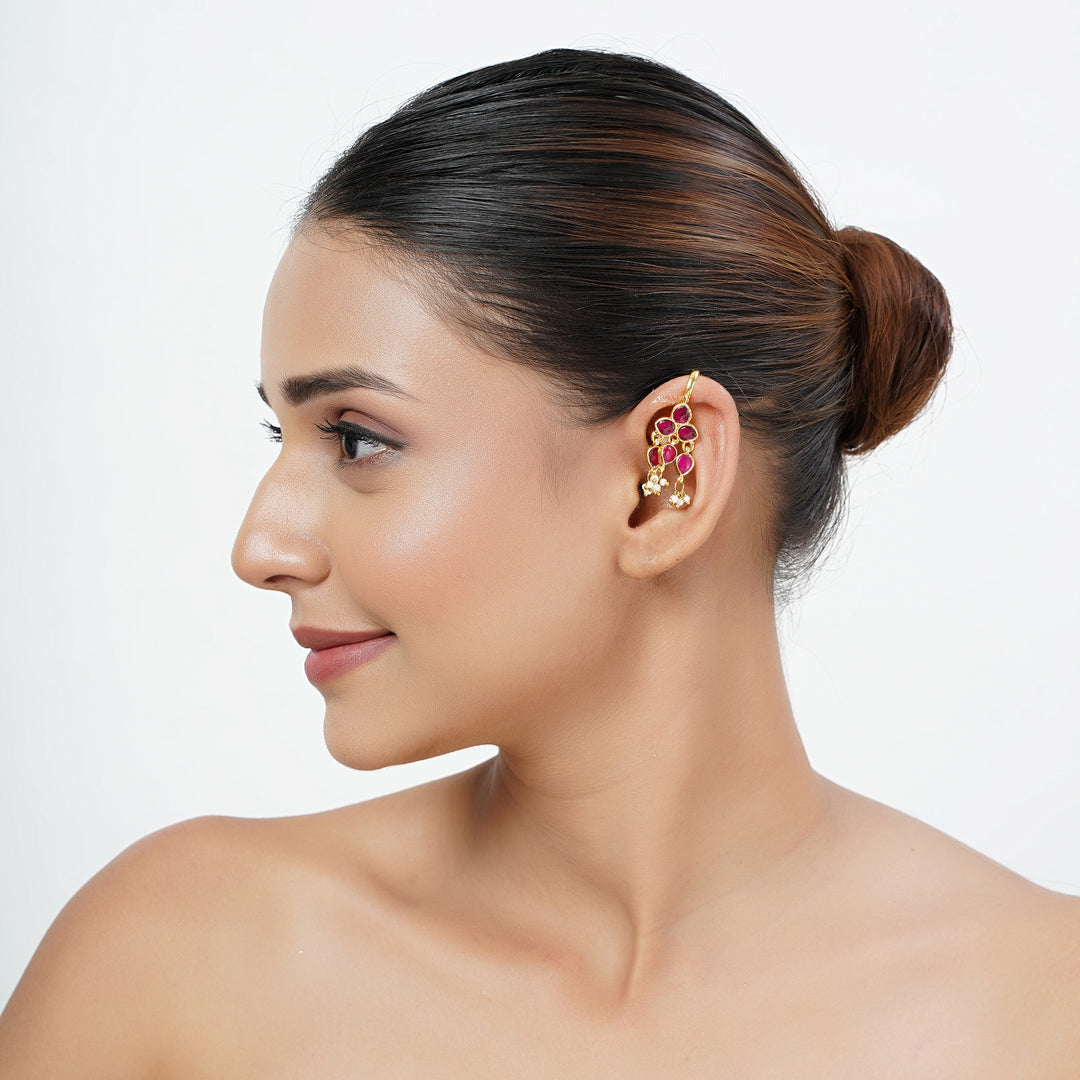 22k Gold Plated Karnika Arohi Earcuff
