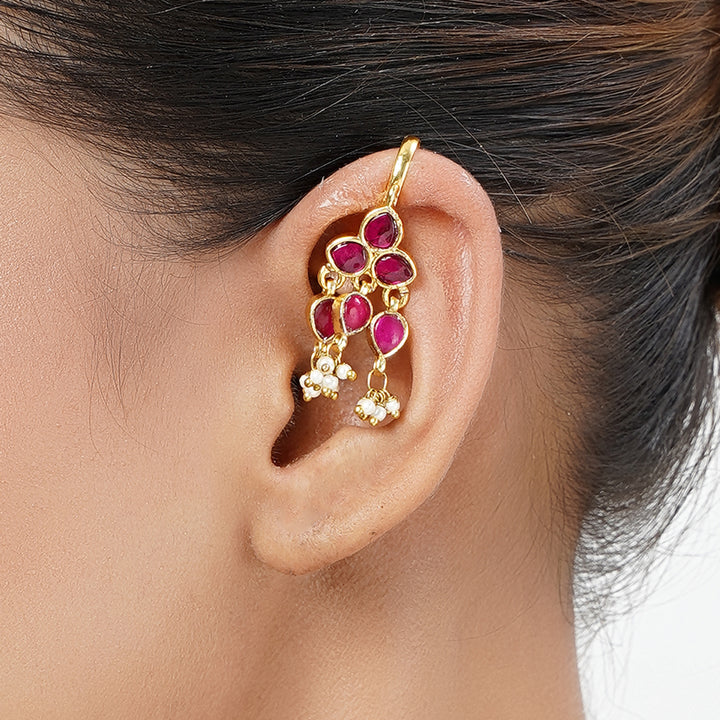 22k Gold Plated Karnika Arohi Earcuff