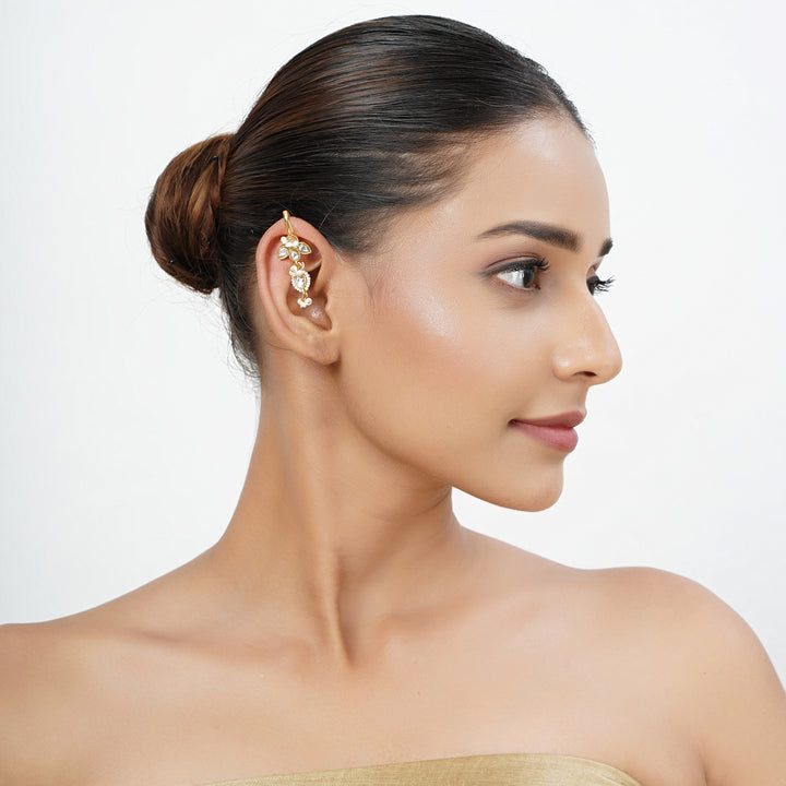 22k Gold Plated Karnika Mauree Earcuff