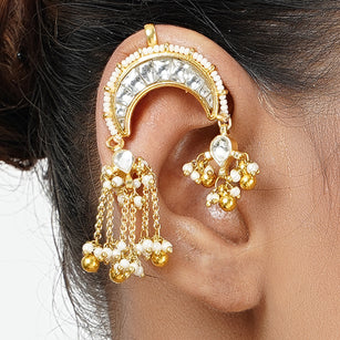 22k Gold Plated Karnika Avyana Earcuff