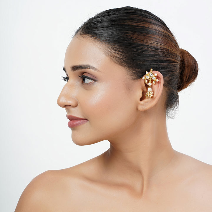 22k Gold Plated Karnika Iraaya Earcuff