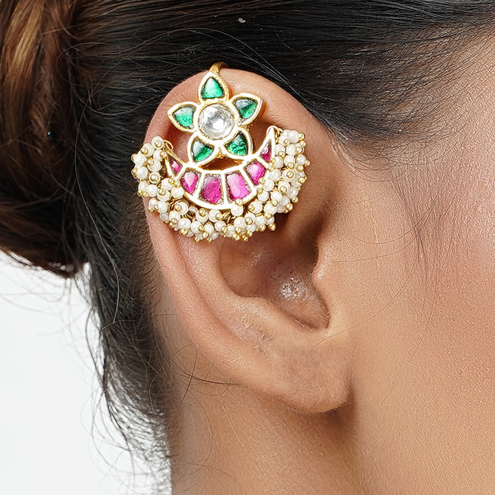 22k Gold Plated Karnika Ojasvi Earcuff