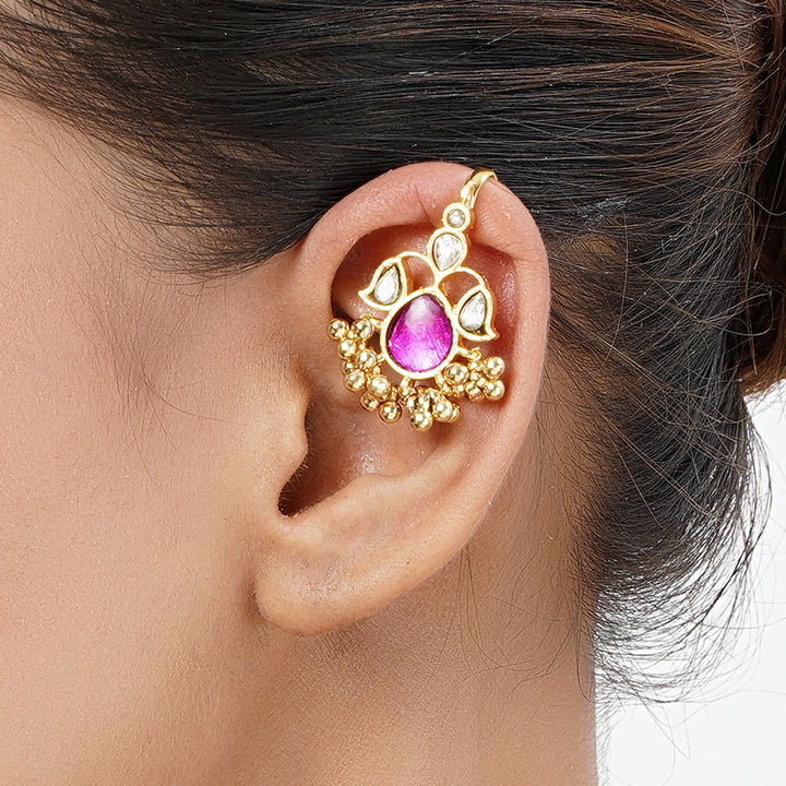 22k Gold Plated Karnika Nishka Earcuff