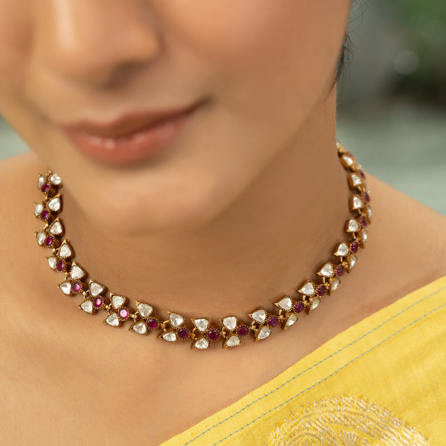 22k Gold Plated Nitya Set