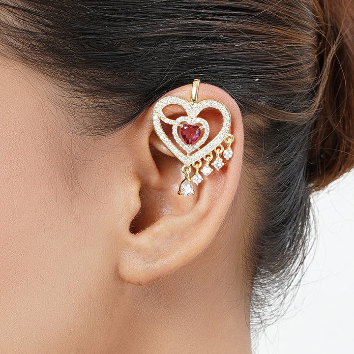 22k Gold Plated Preet Charita Earcuff