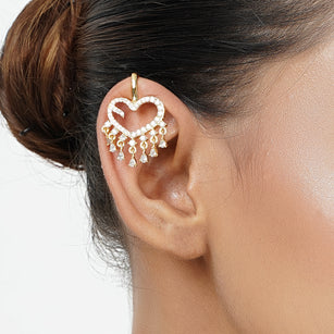 22k Gold Plated Preet Elina Earcuff