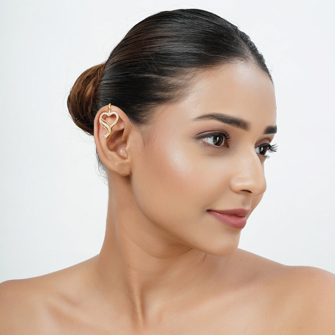 22k Gold Plated Preet Kaira Earcuff