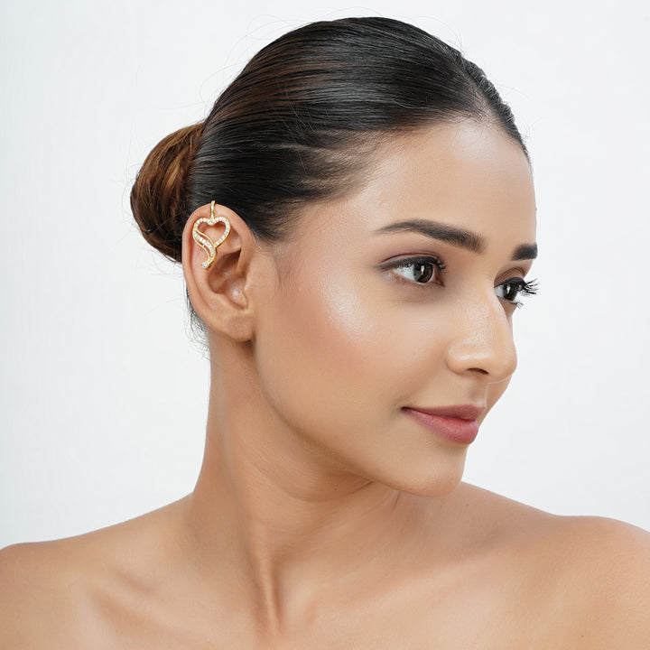 22k Gold Plated Preet Kaira Earcuff