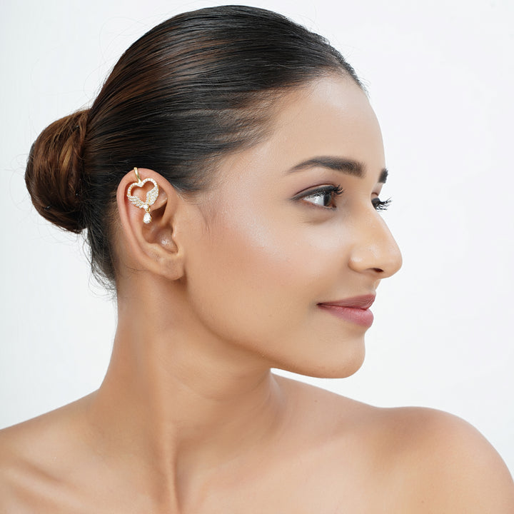22k Gold Plated Preet Nivya Earcuff