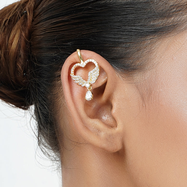 22k Gold Plated Preet Nivya Earcuff