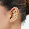 22k Gold Plated Preet Ojal Earcuff