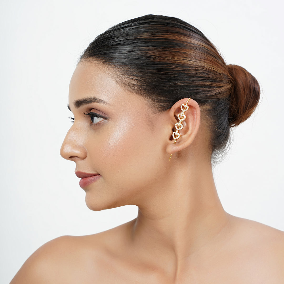 22k Gold Plated Preet Ruhika Earpin
